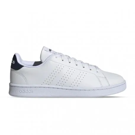Adidas Advantage, Sneaker Unisex Uomo - Bianco e Blu