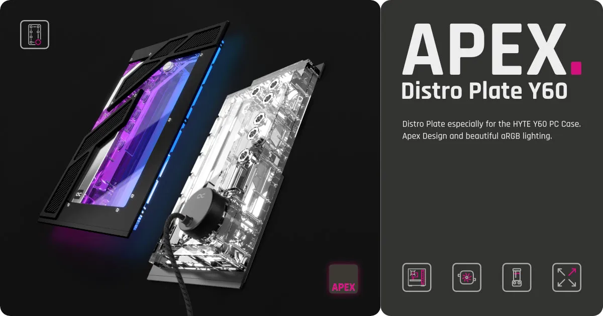 Alphacool Eisball Digital RGB - Plexi (D5/VPP Ready)