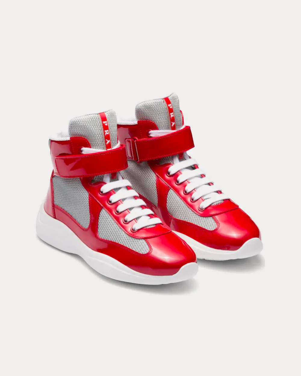 America’s Cup Red High Top Sneakers