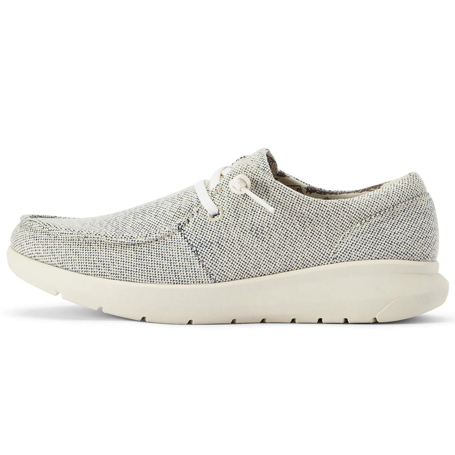 Ariat Womens Hilo Gallant Grey Slip On Cruiser Loafers