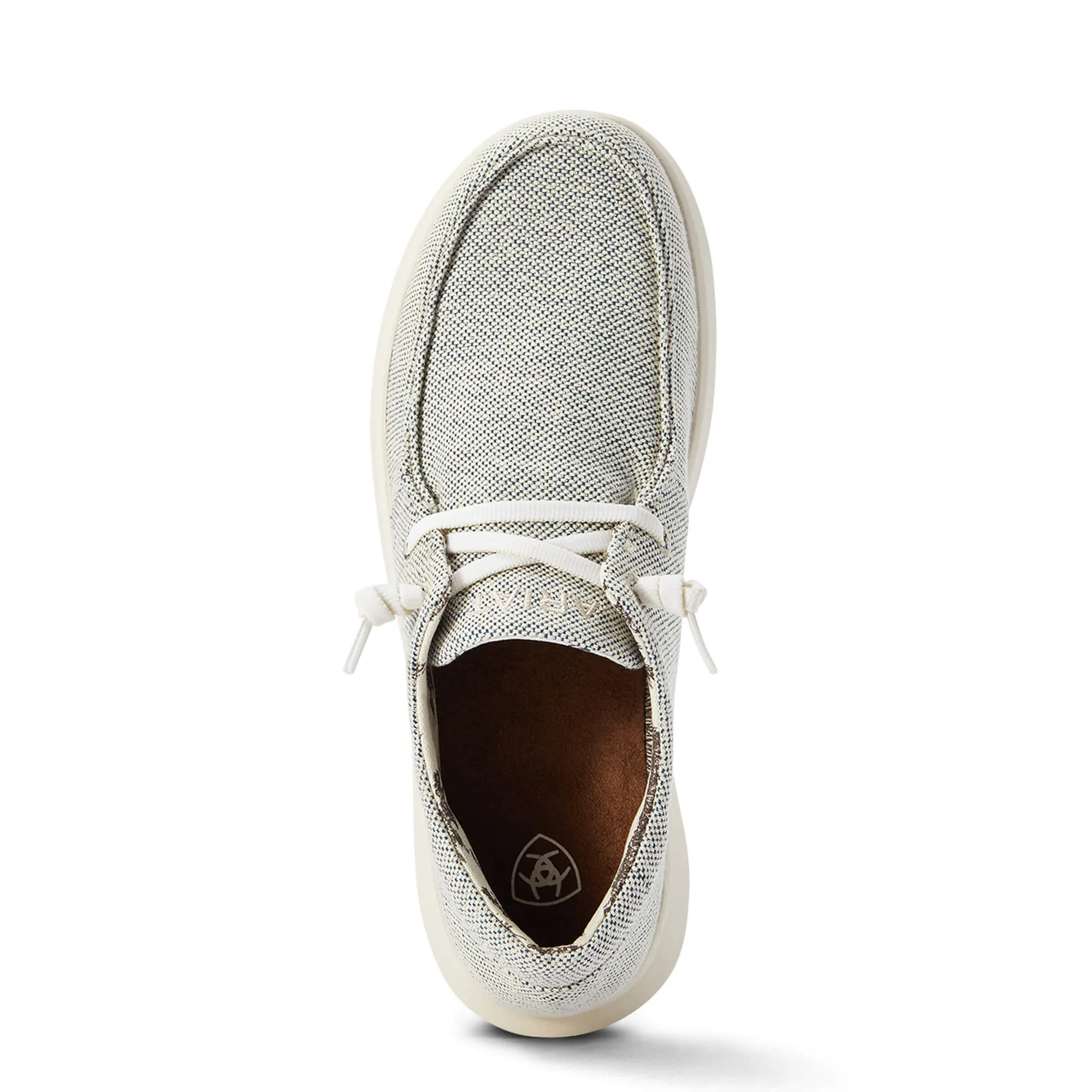 Ariat Womens Hilo Gallant Grey Slip On Cruiser Loafers