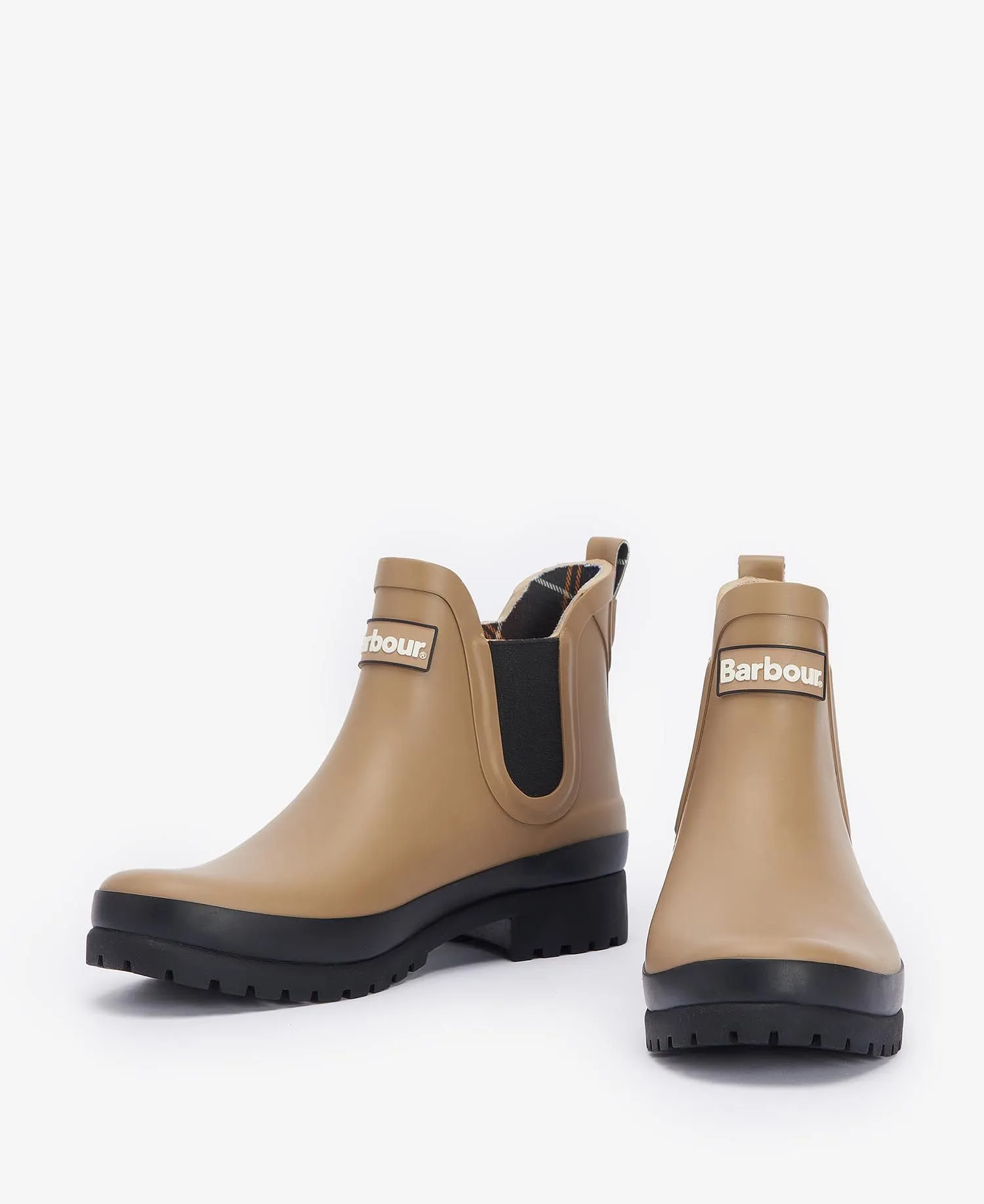 Barbor Mallow Wellingtons Sandstone/Black LRF0091 BR12