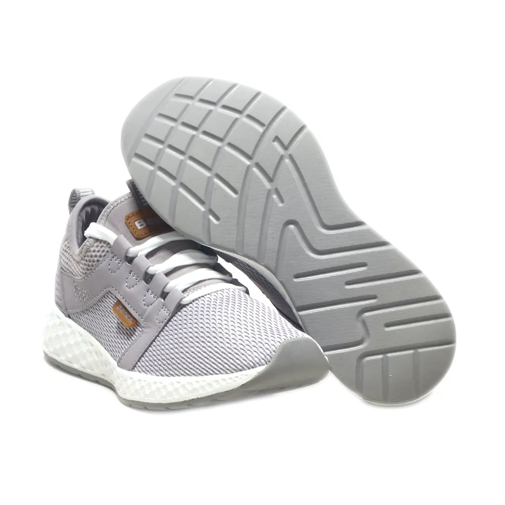 Bench. Sneakers Fabric Grey Colour For Kids