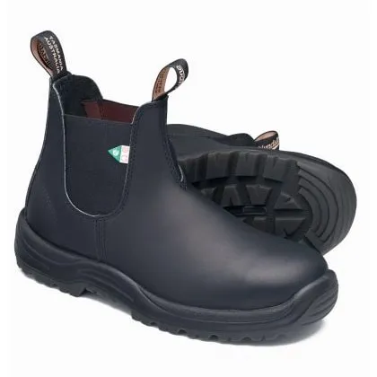 Blundstone Work Boots Black CSA Steel Toe 163