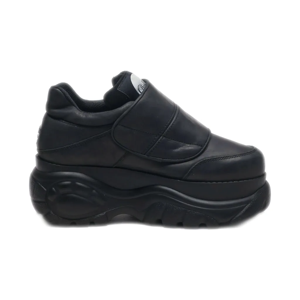Buffalo Low-Top Sneakers Leather Black Colour For Women