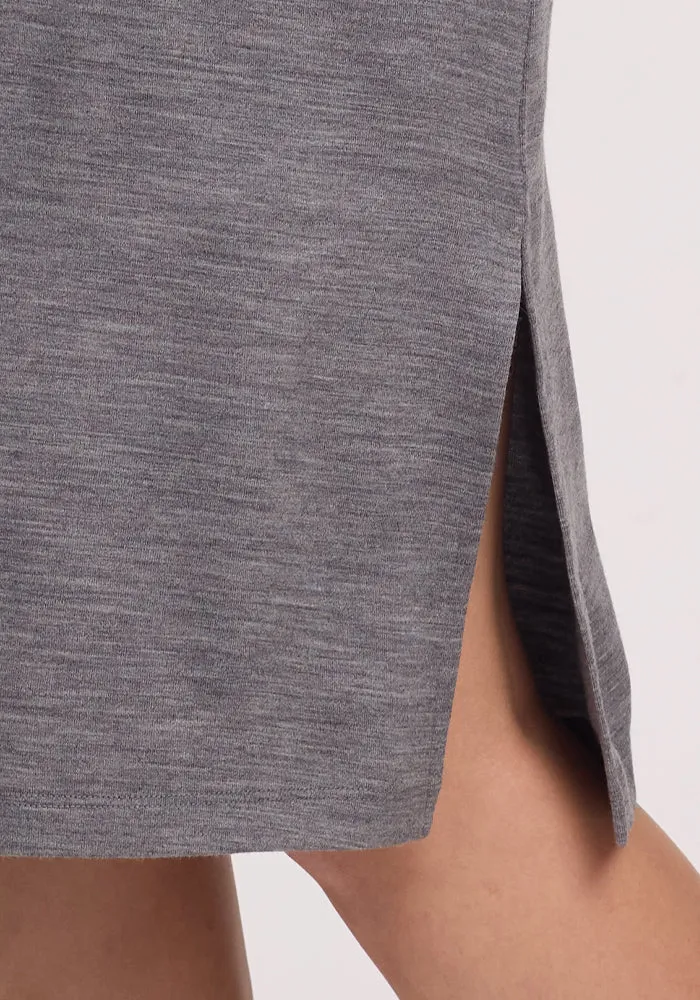 Cassie Dress - Graphite Heather