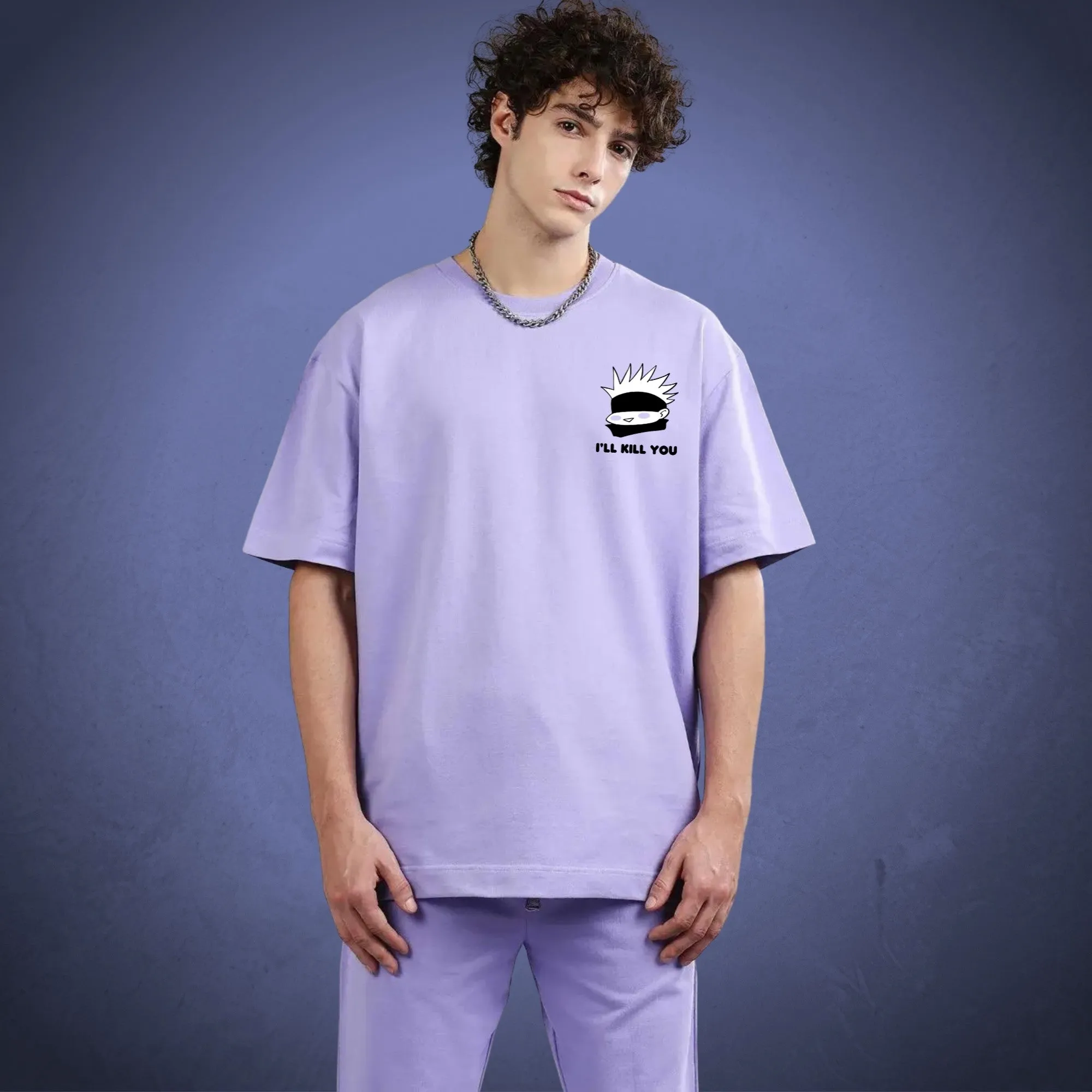 Chibi Gojo Oversize Anime T-shirt