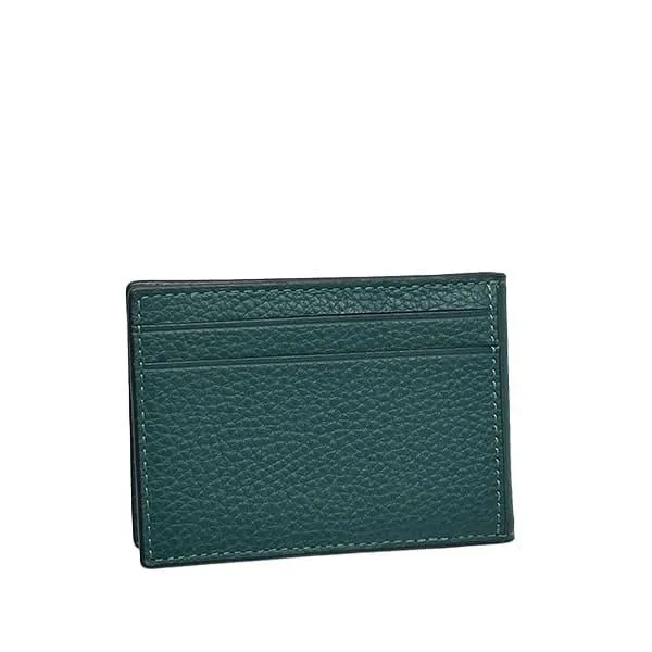 Coach Compact Billfold Wallet Dark Pine