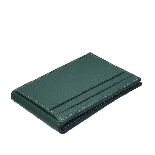 Coach Compact Billfold Wallet Dark Pine