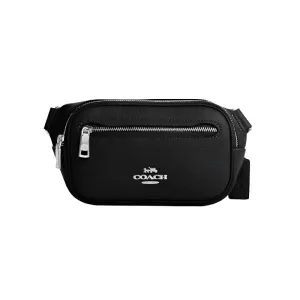 Coach Mini Belt Bag Silver/Black