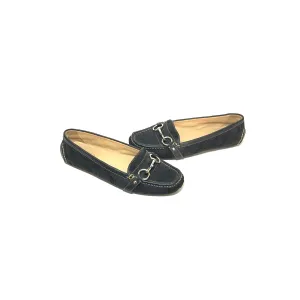 Coach 'Scarlet' Black Monogram Loafers | Gently Used |