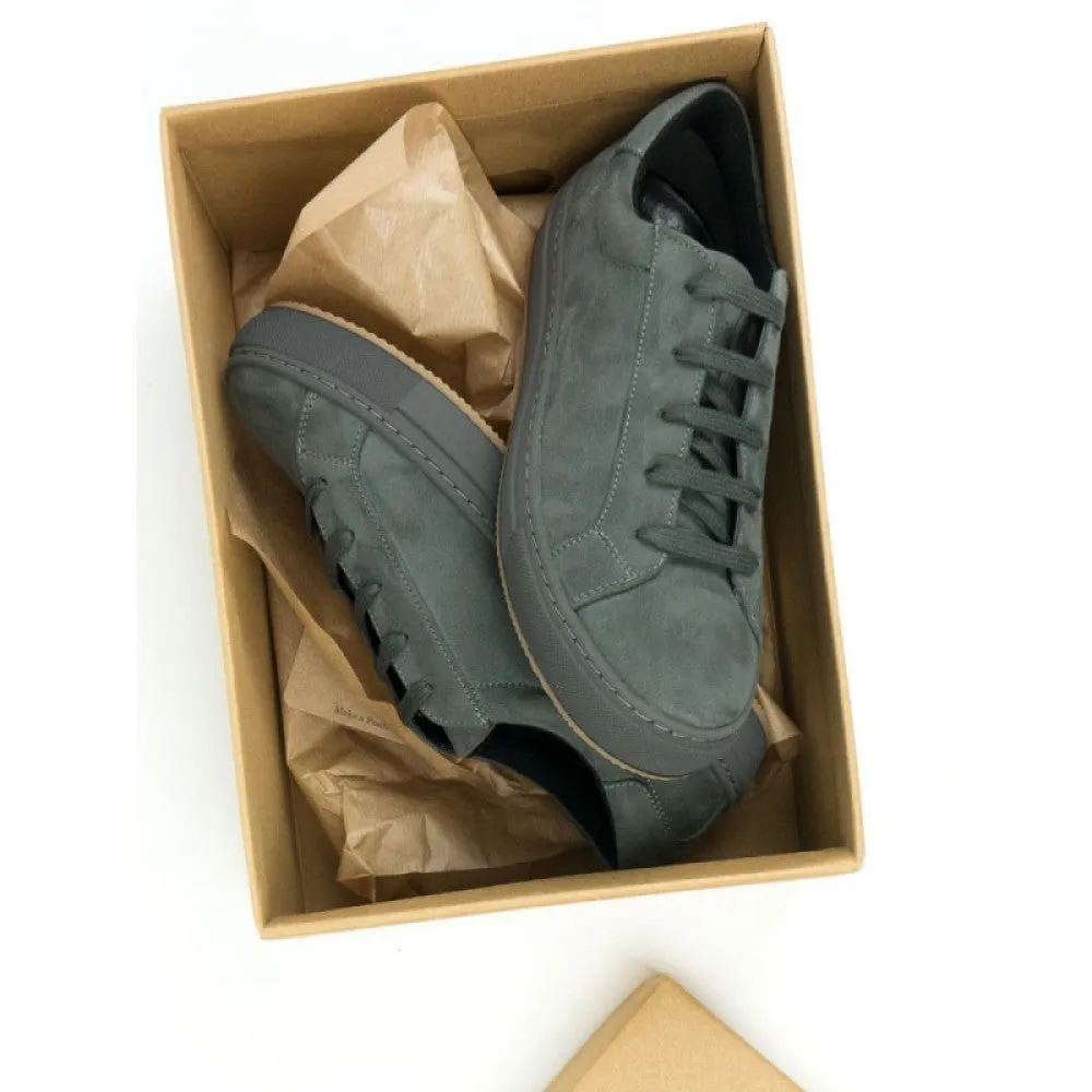 Colour Sneakers in Petrol Blue