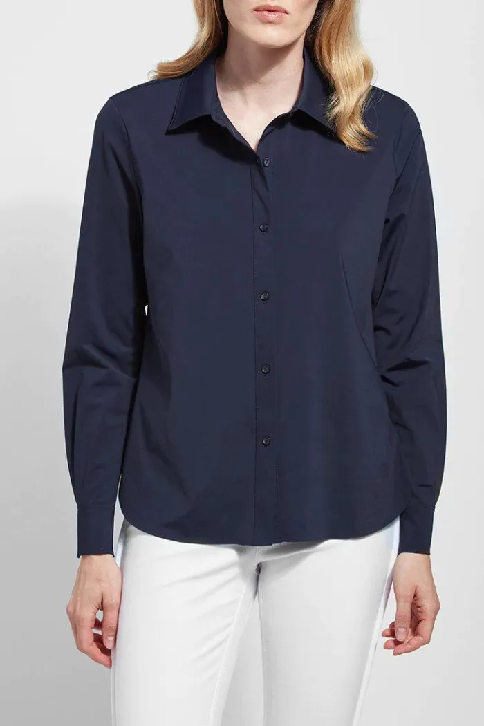 Connie Slim Button Down