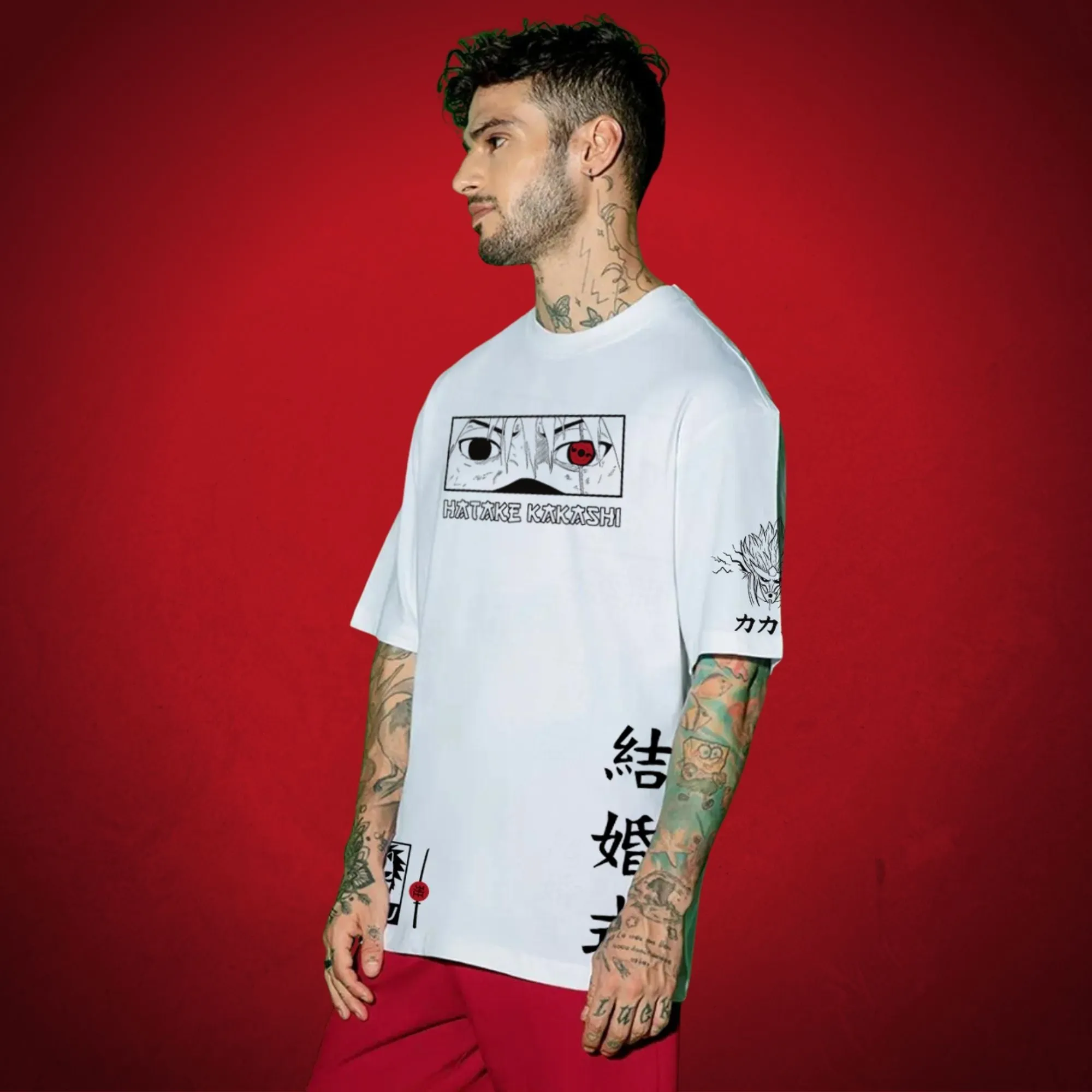Copy Ninja Kakashi Oversize T-shirt