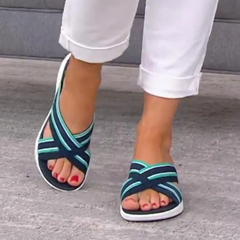 Cross Strap Outdoor Summer Sandals
