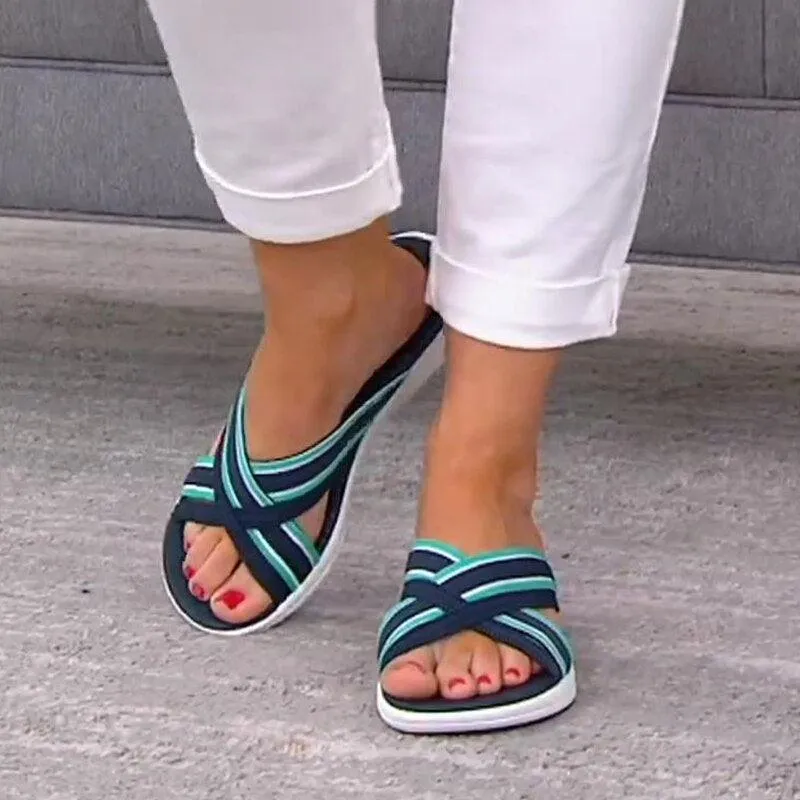 Cross Strap Outdoor Summer Sandals