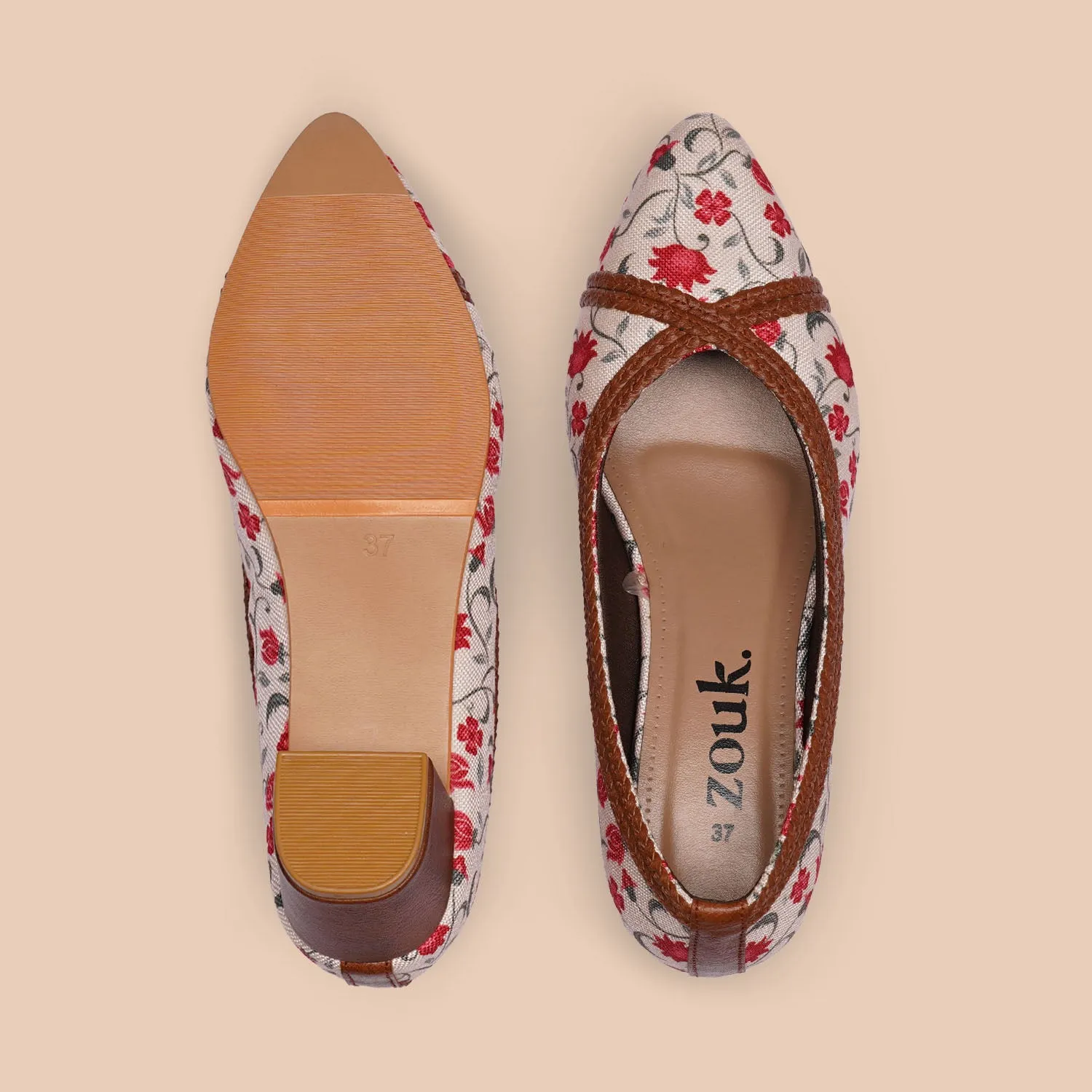 Deccan Garden Braided Pumps