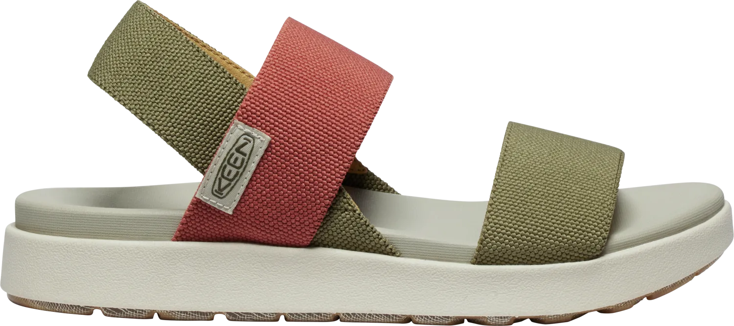 Elle Backstrap in Martini Olive/Baked Clay