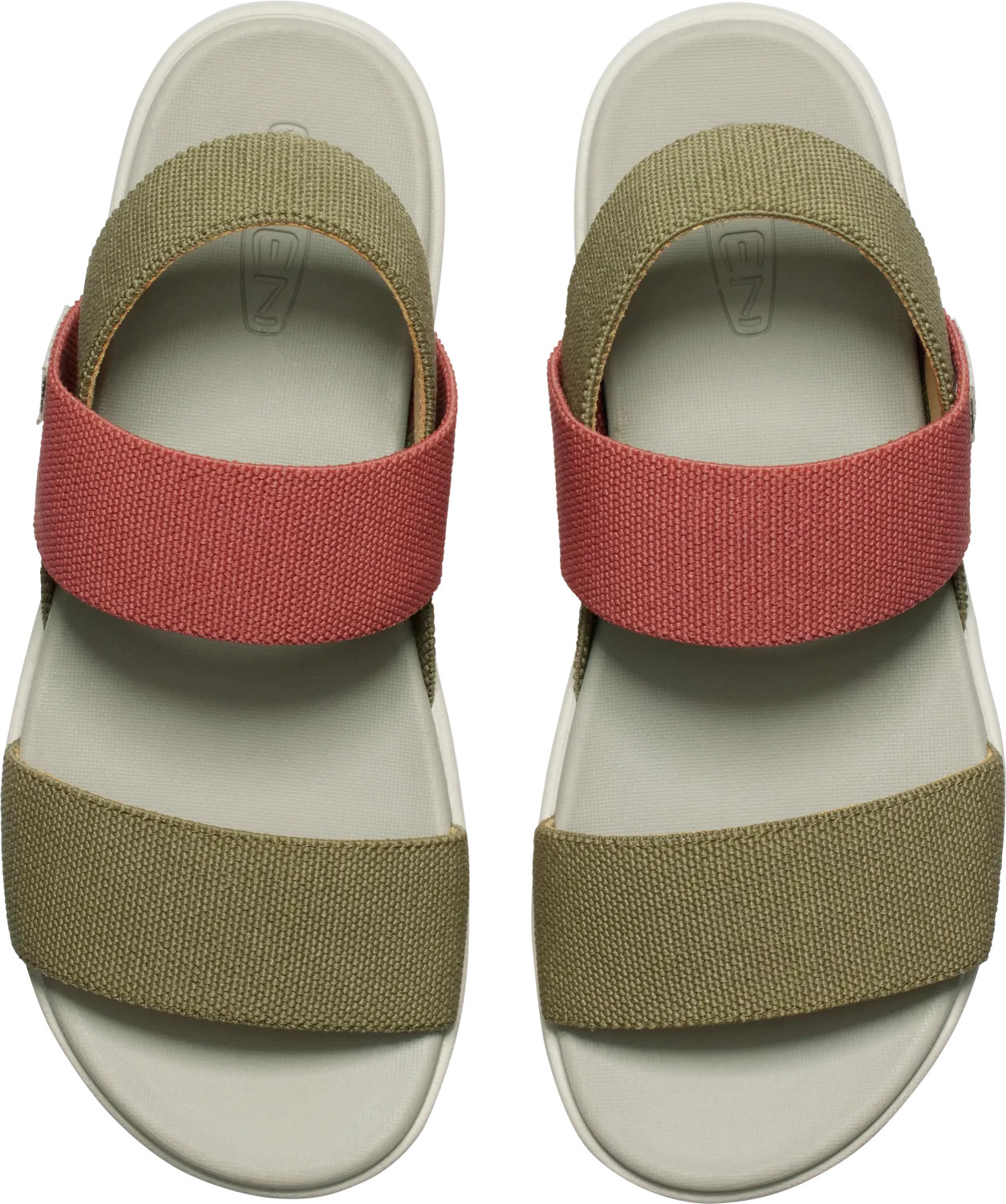 Elle Backstrap in Martini Olive/Baked Clay