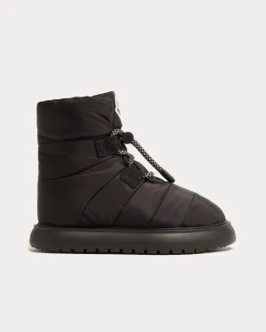 Gaia Pull Black Ankle Boots