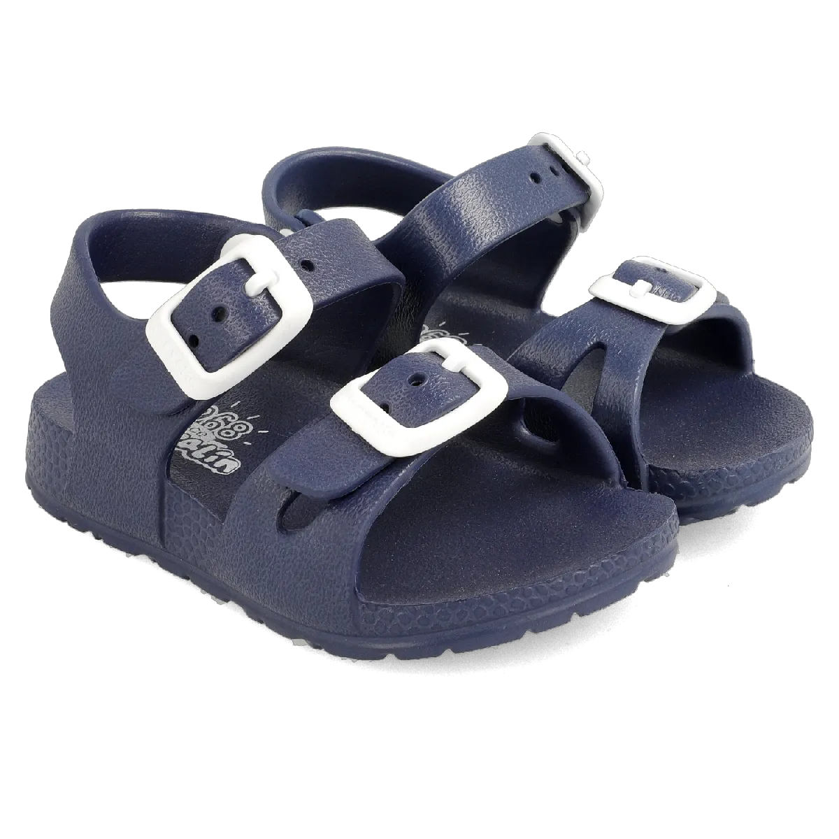 Garvalin Boy's Navy Blue Rubber Sandals
