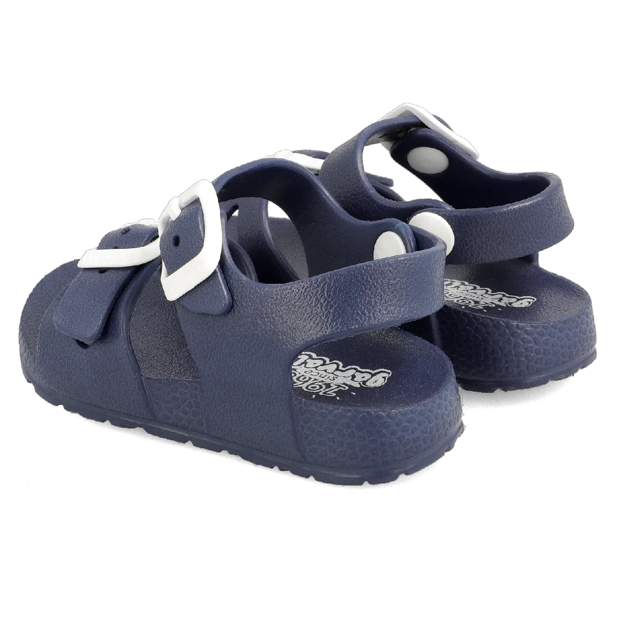 Garvalin Boy's Navy Blue Rubber Sandals