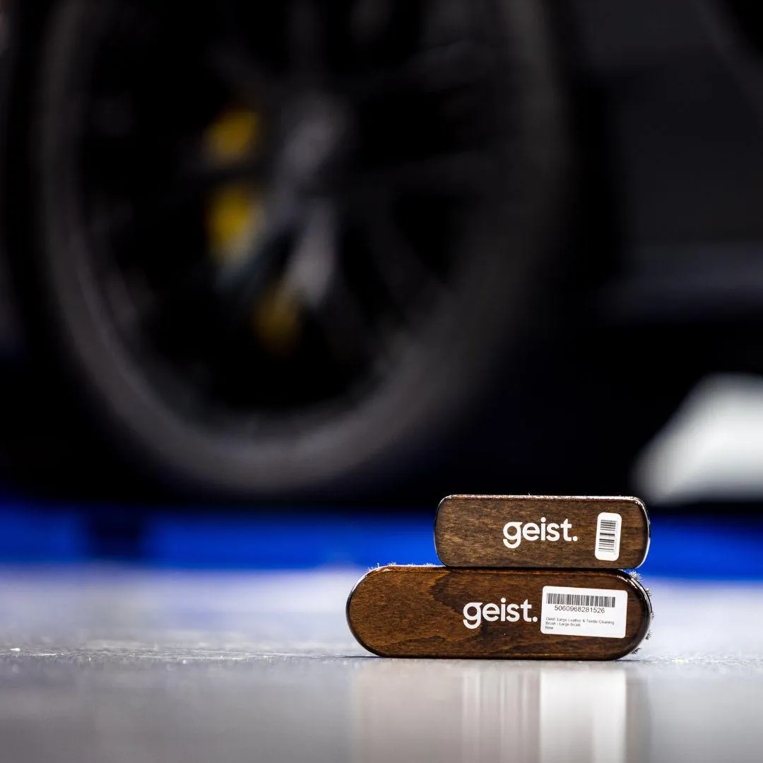 Geist Leather & Textile Cleaning Brush (Available in a Medium or Large size)
