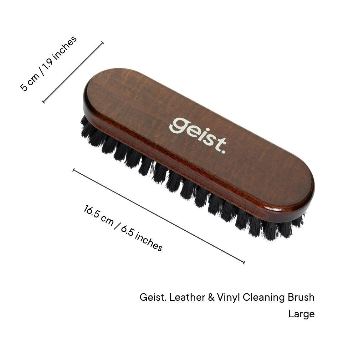 Geist Leather & Textile Cleaning Brush (Available in a Medium or Large size)