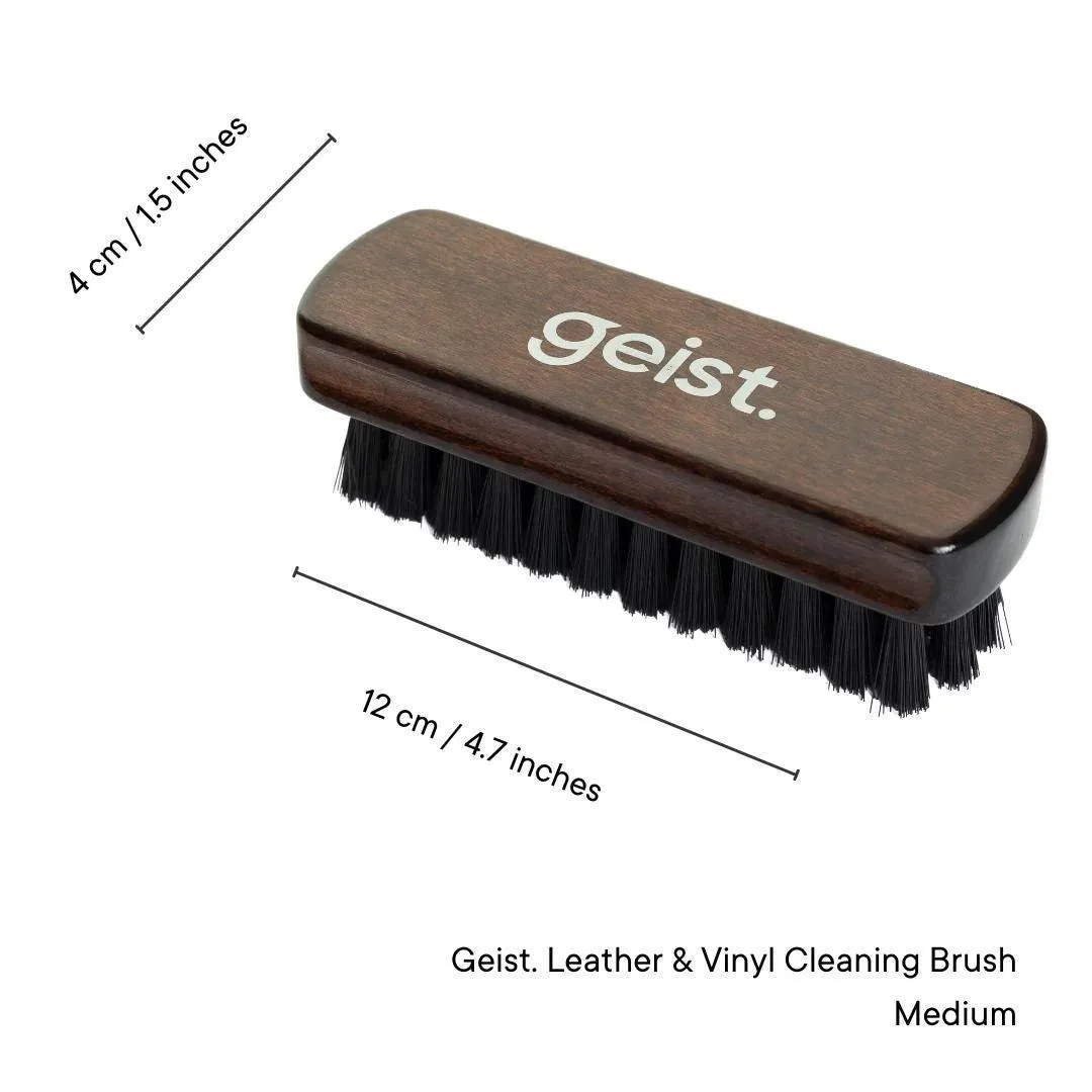 Geist Leather & Textile Cleaning Brush (Available in a Medium or Large size)