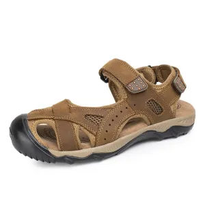 Genuine Leather Outdoor Men's Sandals