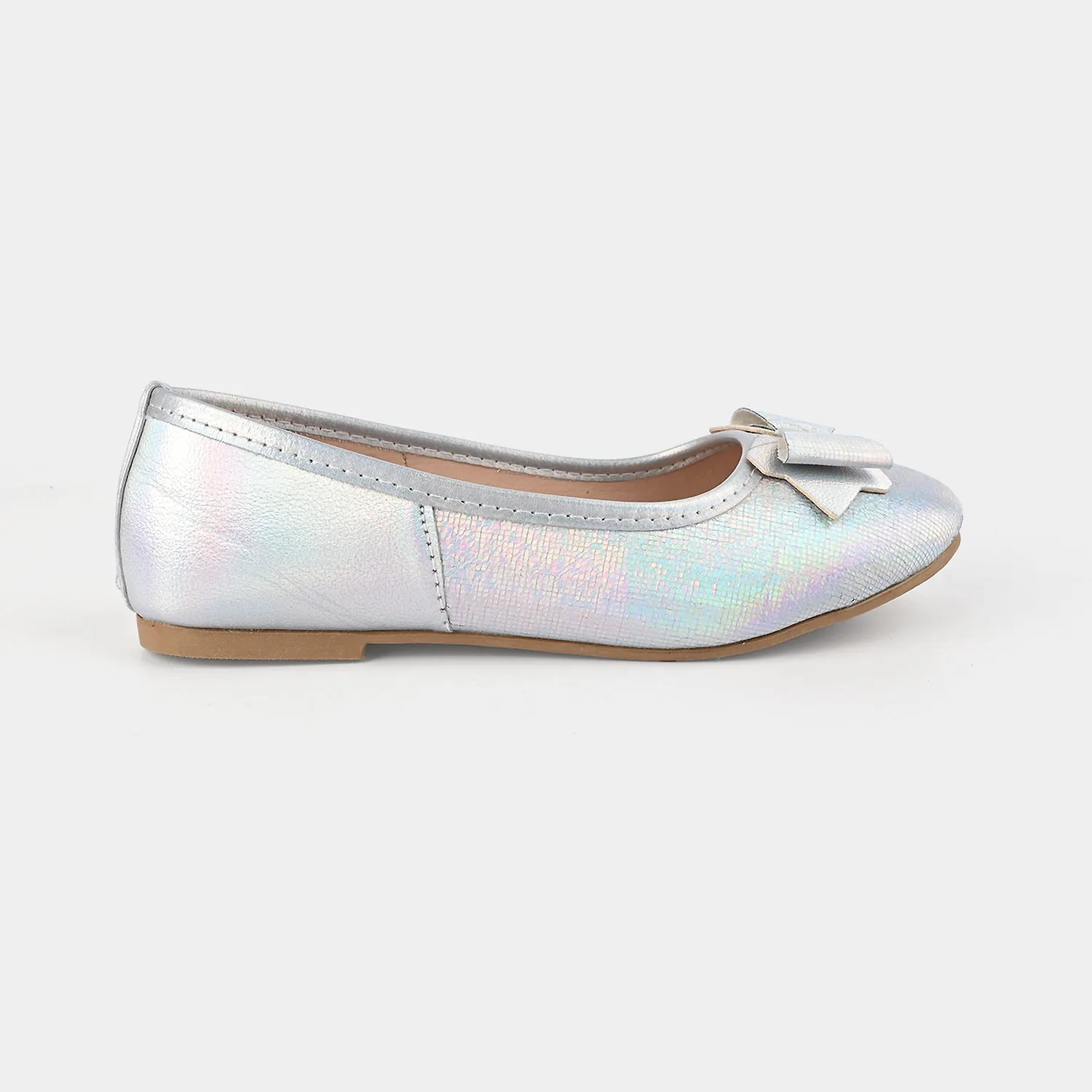 Girls Pumps 1319-SILVER