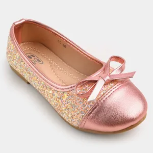 Girls Pumps 80-35-Champagne