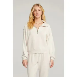 HALF ZIP RAGLAN PULLOVER