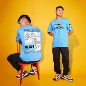Luffy  Gear 5 Over Sized Anime T-shirt
