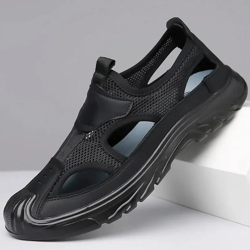 Mesh Hollow Lightweight Soft Sole Sandals