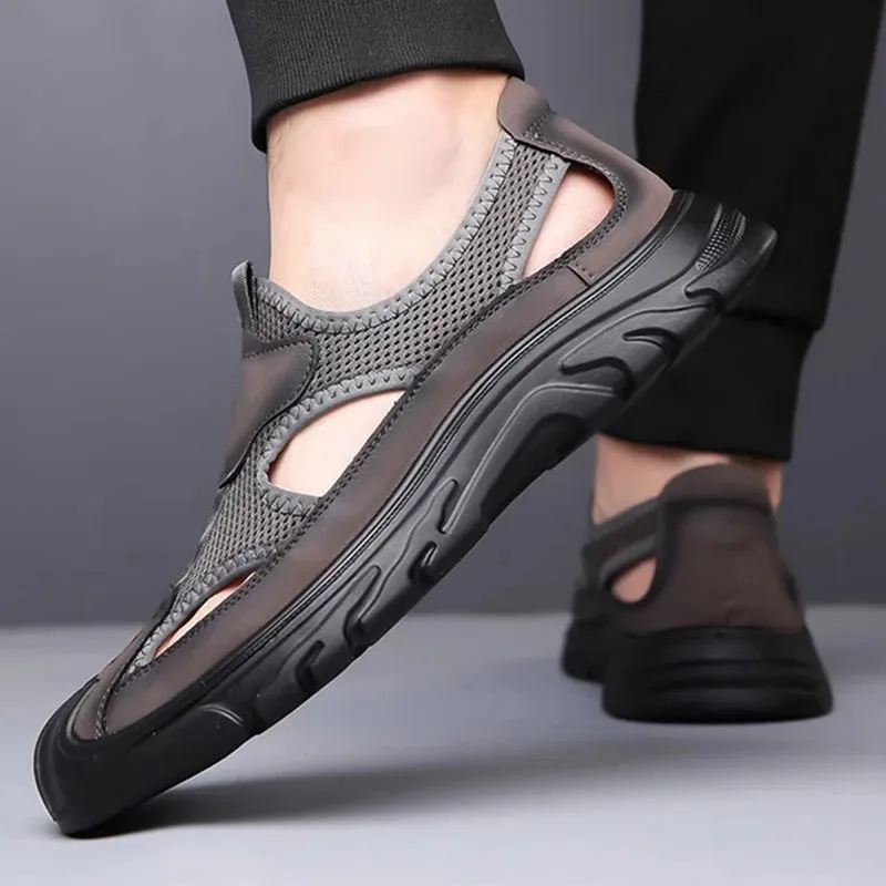 Mesh Hollow Lightweight Soft Sole Sandals