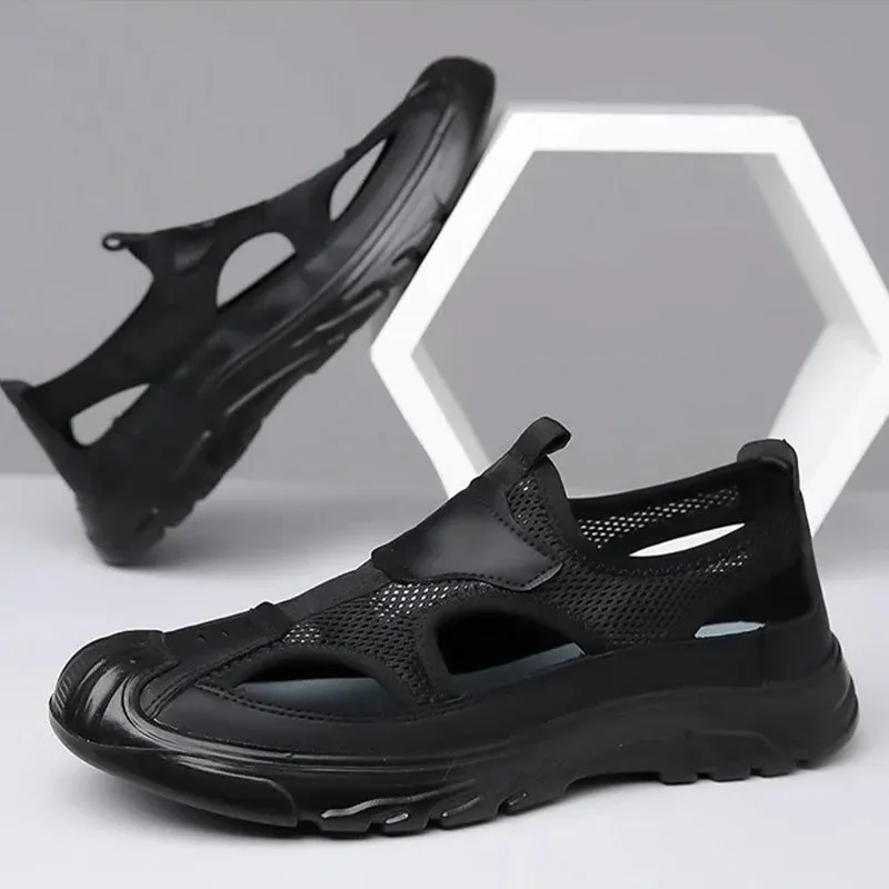 Mesh Hollow Lightweight Soft Sole Sandals