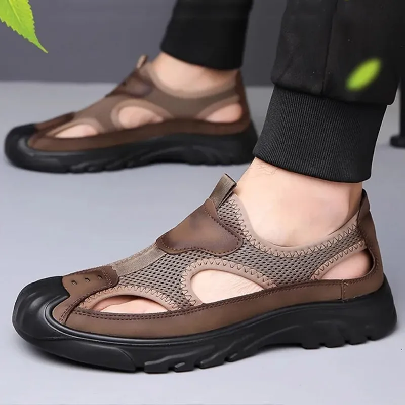 Mesh Hollow Lightweight Soft Sole Sandals