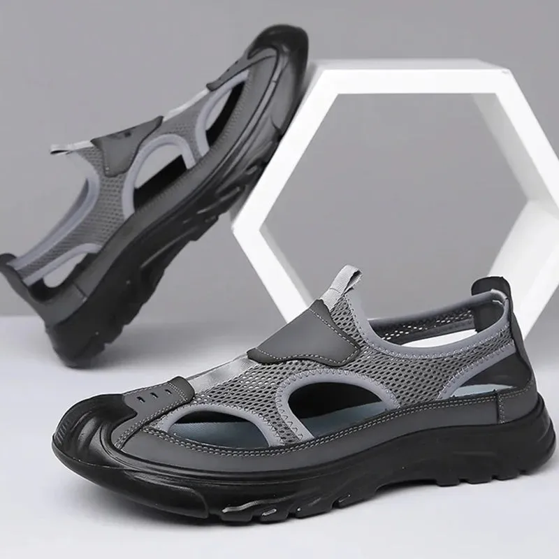 Mesh Hollow Lightweight Soft Sole Sandals