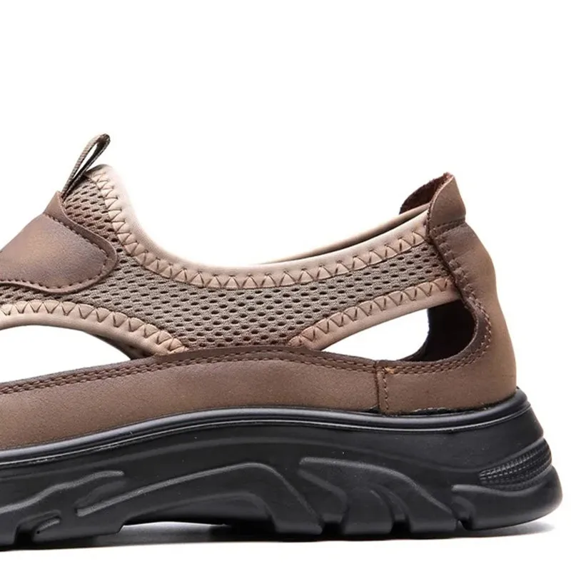 Mesh Hollow Lightweight Soft Sole Sandals