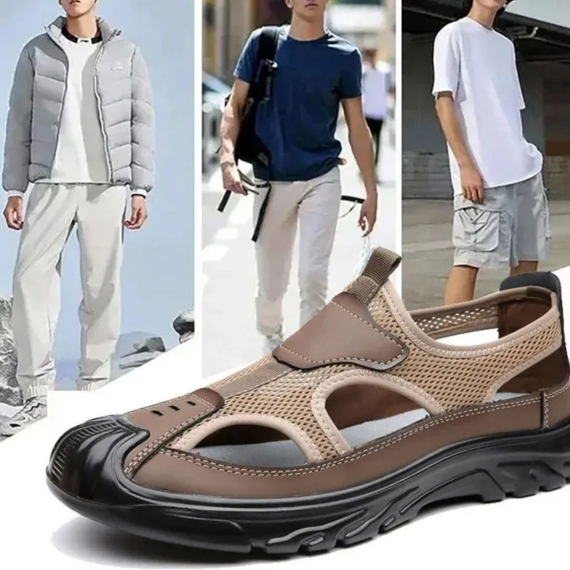 Mesh Hollow Lightweight Soft Sole Sandals