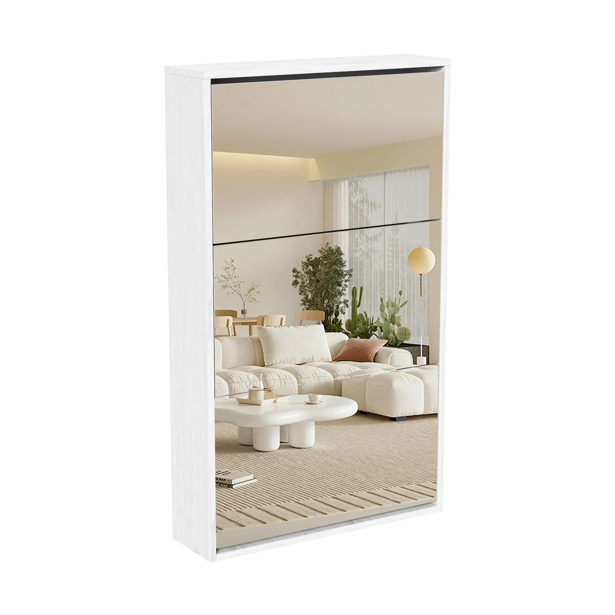 Mirrage - Mirror Shoe Cabinet