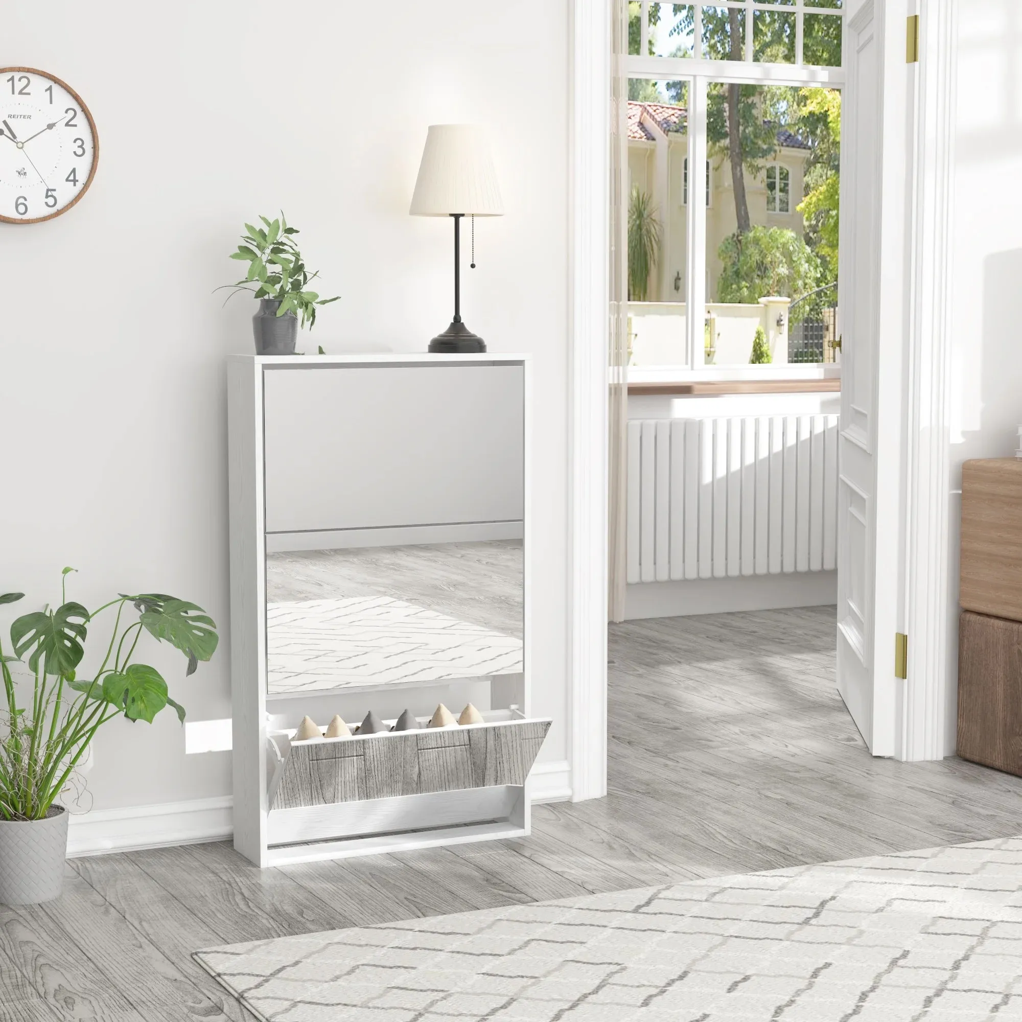 Mirrage - Mirror Shoe Cabinet
