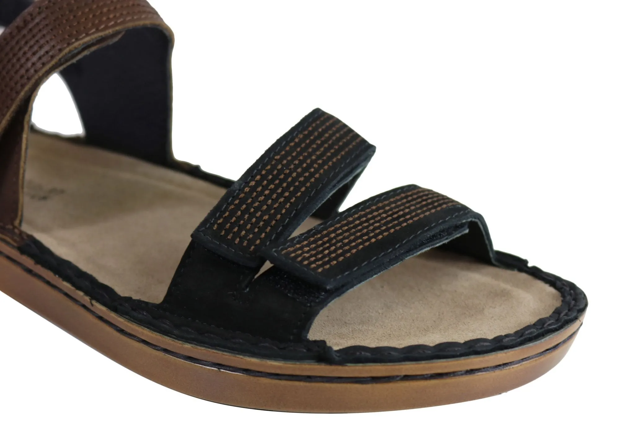 Naot Amarante Womens Leather Wide Fit Orthotic Friendly Sandals