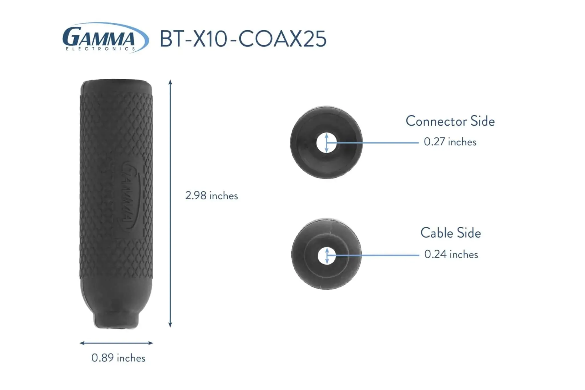 NEX10® & F Connector RF Weatherproof Boot