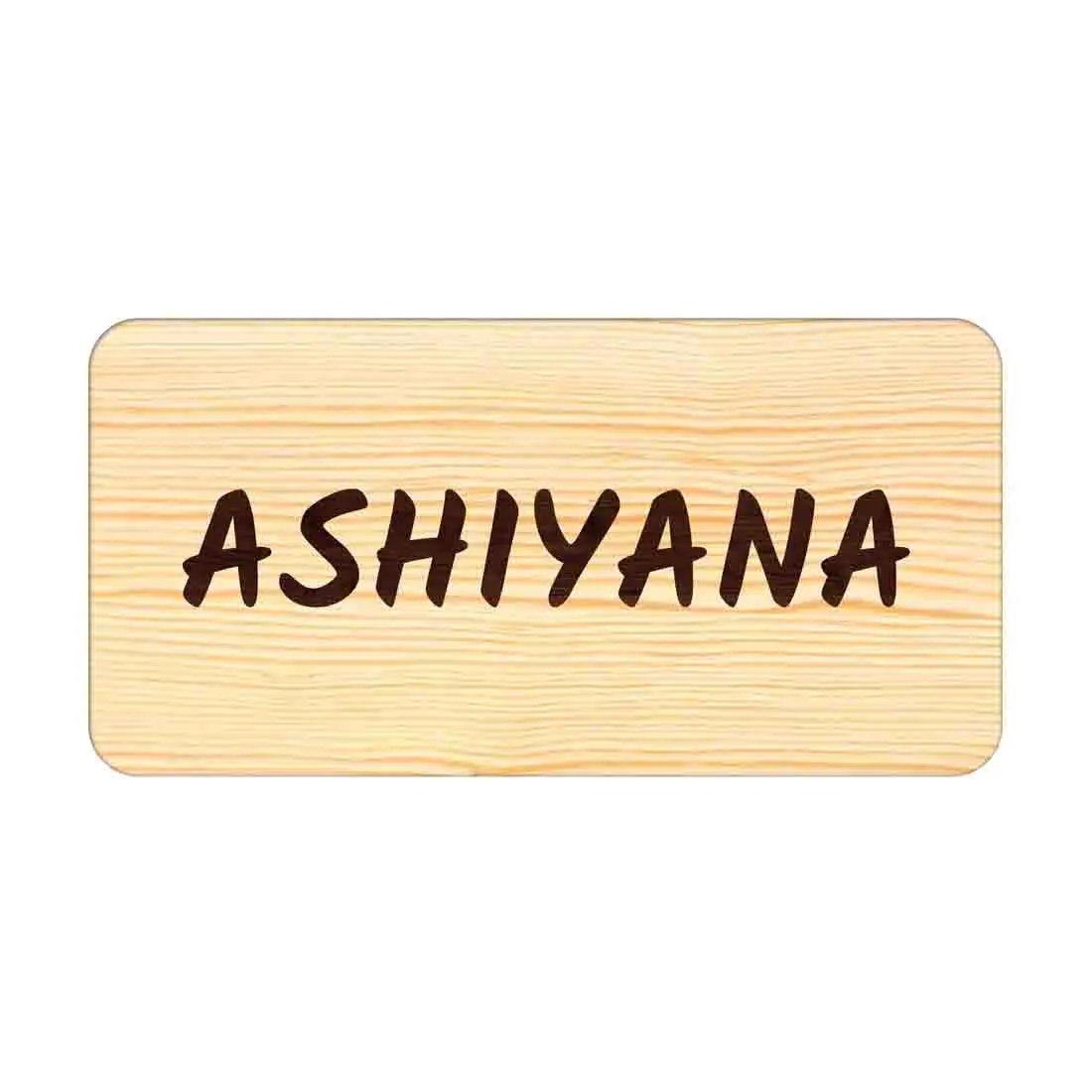 Personalized Wooden Nameplate for House Bungalow Villa Outdoor Main Gate