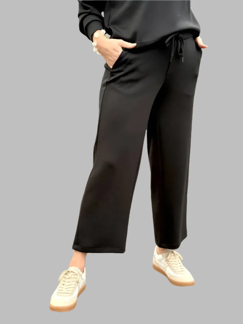 Pull-on Wide leg Trouser