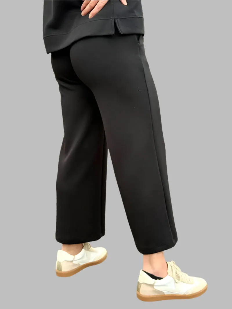 Pull-on Wide leg Trouser
