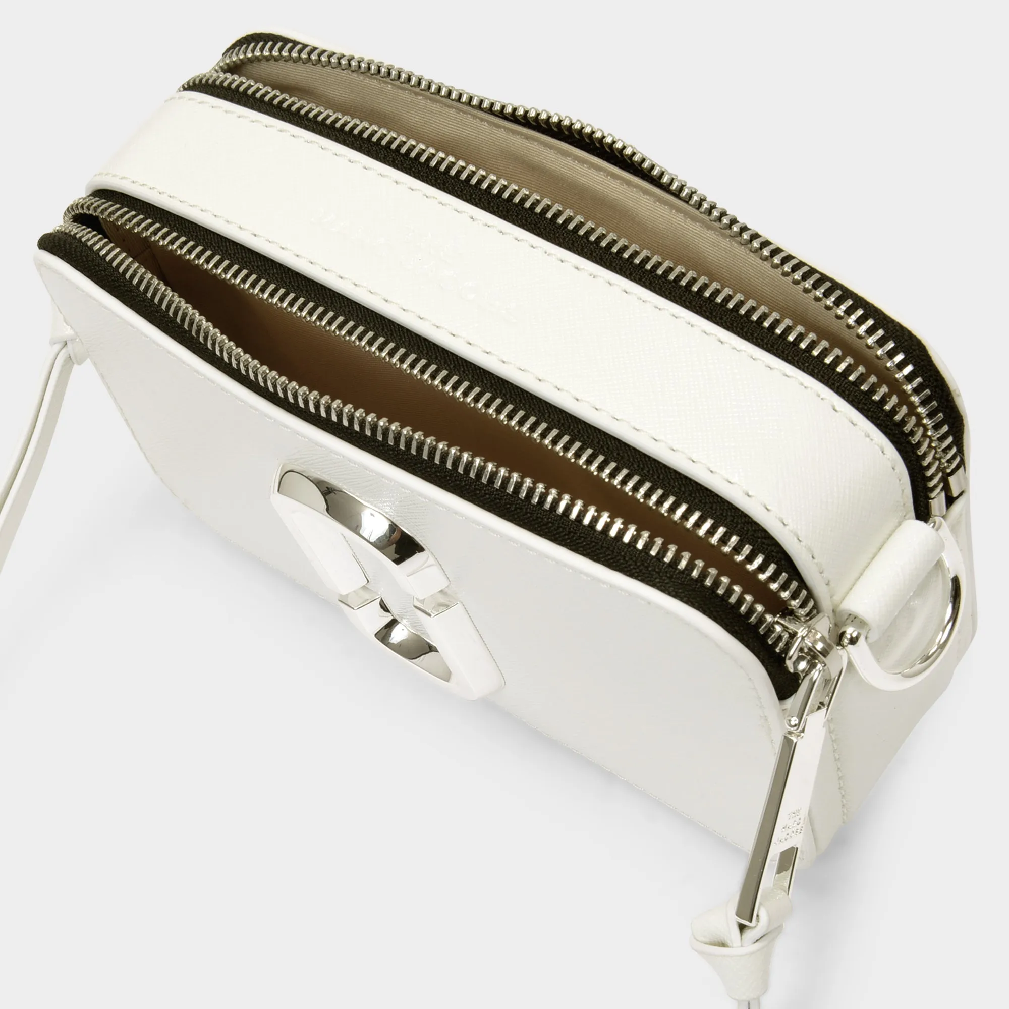 Sac À Bandoulière The Snapshot - Marc Jacobs - Cuir - Blanc