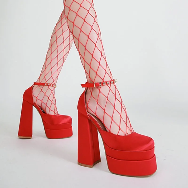Sexy Thick High Heels